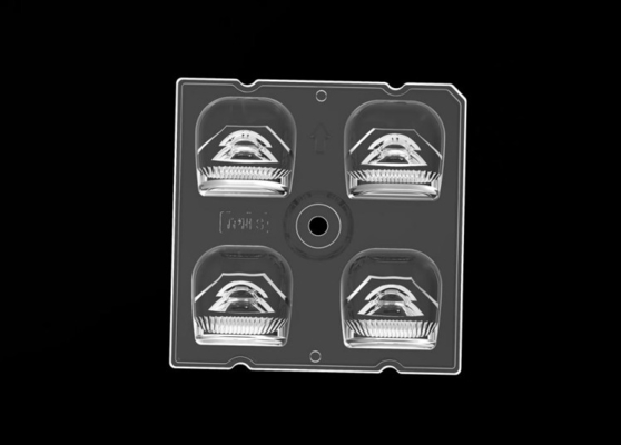 4IN1 TYPE3S 88% -93% 伝導性 50*50mm サイズPCレンズ素材のLEDストリートライトモジュール